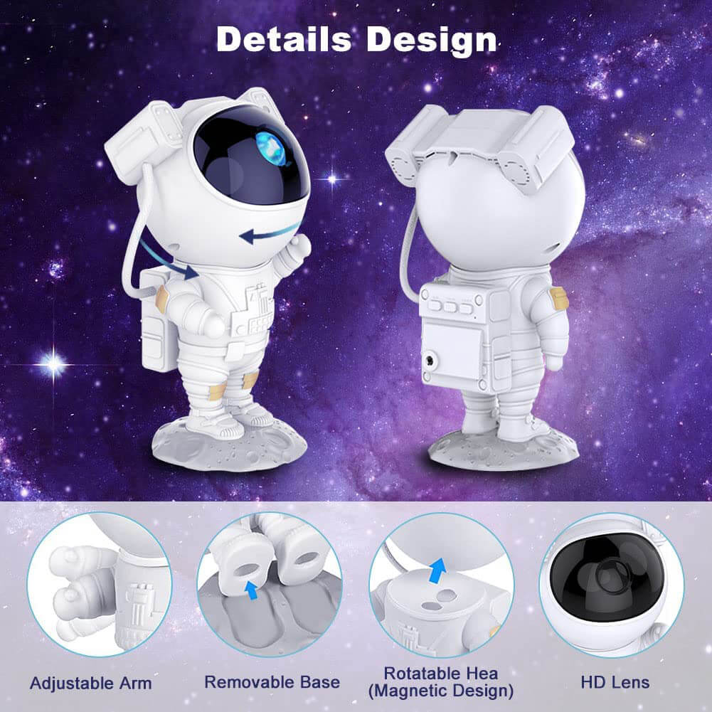 Astronaut Galaxy Projector Lamp - Image 7