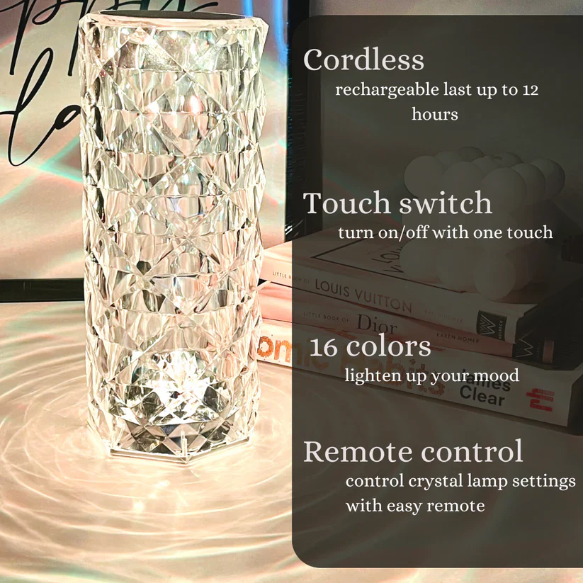 Crystal Lamp with 16 Colors in 1 - Image 8
