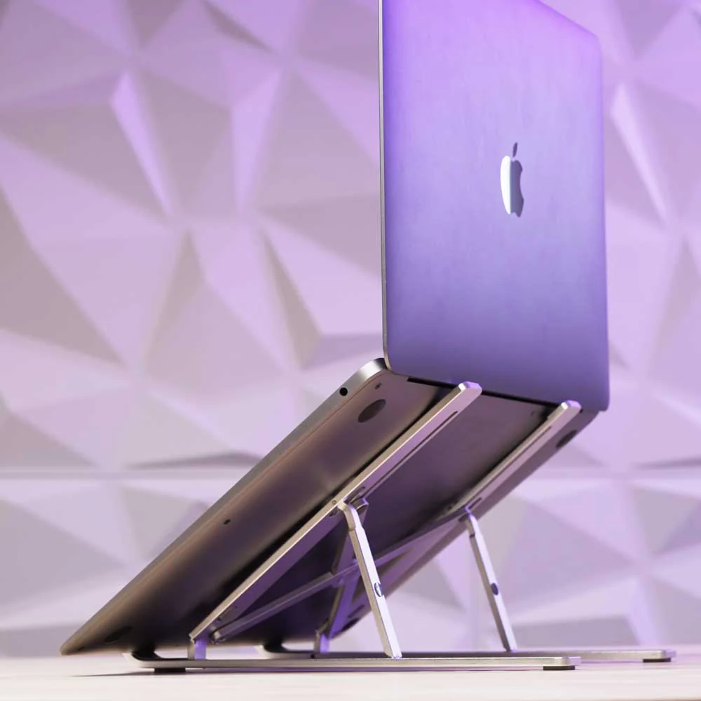 RetroGoods™ - Foldable & Adjustable Aluminium Laptop Stand - Image 3