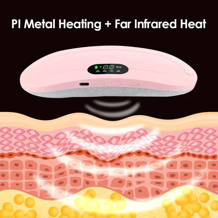 Period Cramp Comfort Heating Pad and Massager - Image 11