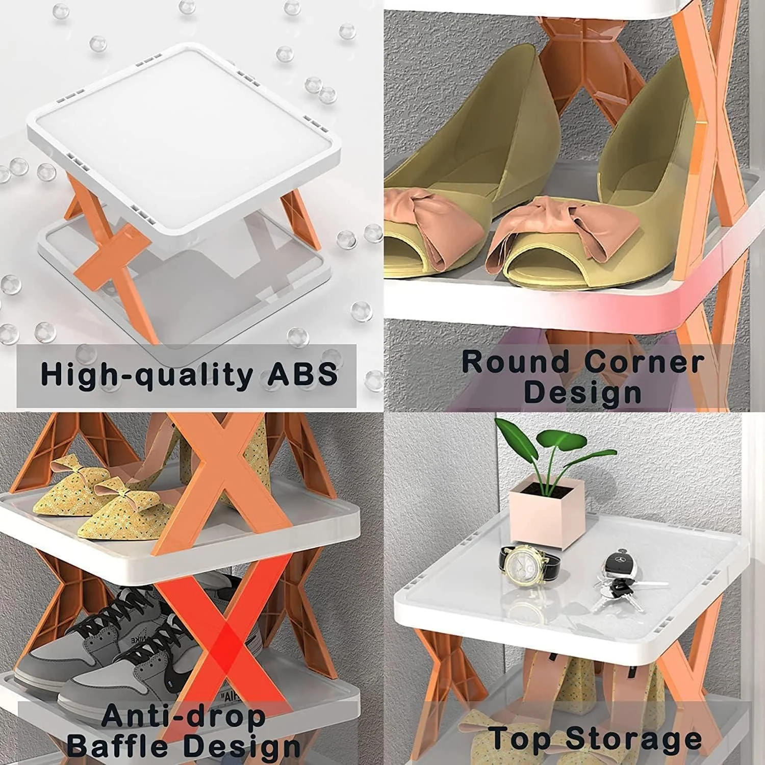Shoe Rack 6 Layer Shoes Organizer - Image 4