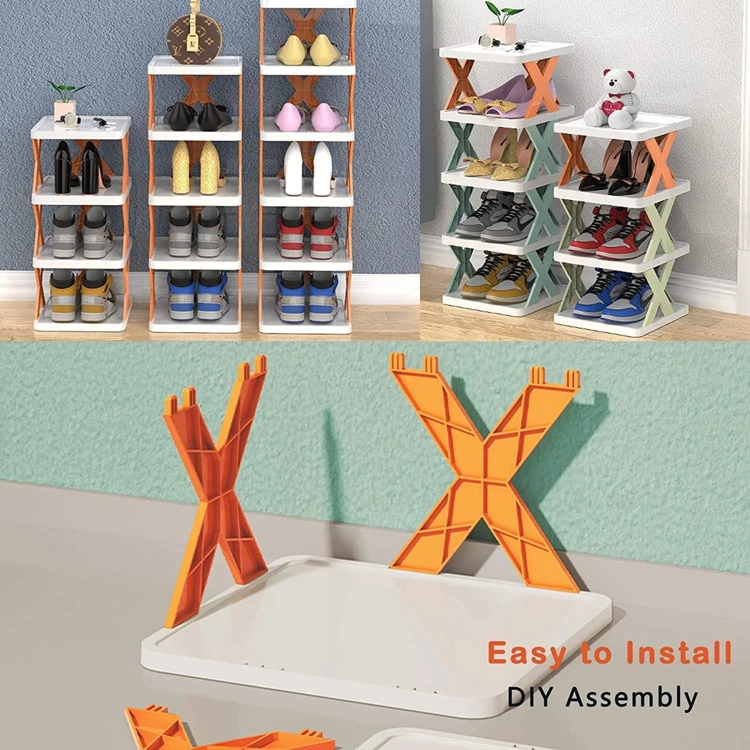 Shoe Rack 6 Layer Shoes Organizer - Image 7